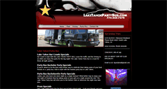 Desktop Screenshot of laketahoepartybus.com